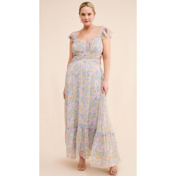 Astr The Label Primrose Cutout Dress Plus Size 2x - Picture 8 of 10